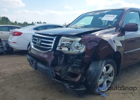 2015 Honda Pilot Ex из США, поврежденный, VIN 5FNYF4H40FB055252